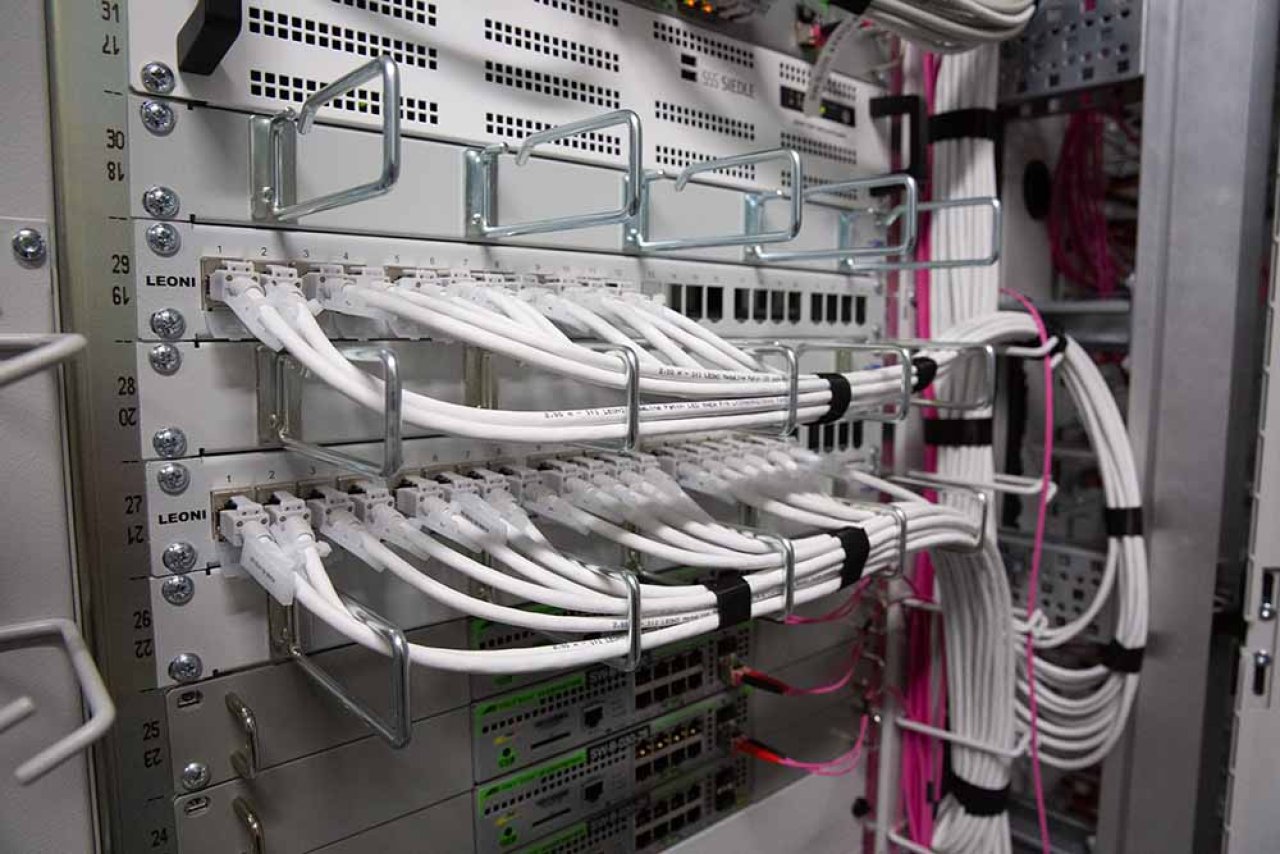 Netzwerktechnik – GfK Nürnberg – Referenz Nutz Elektrotechnik GmbH & Co. KG