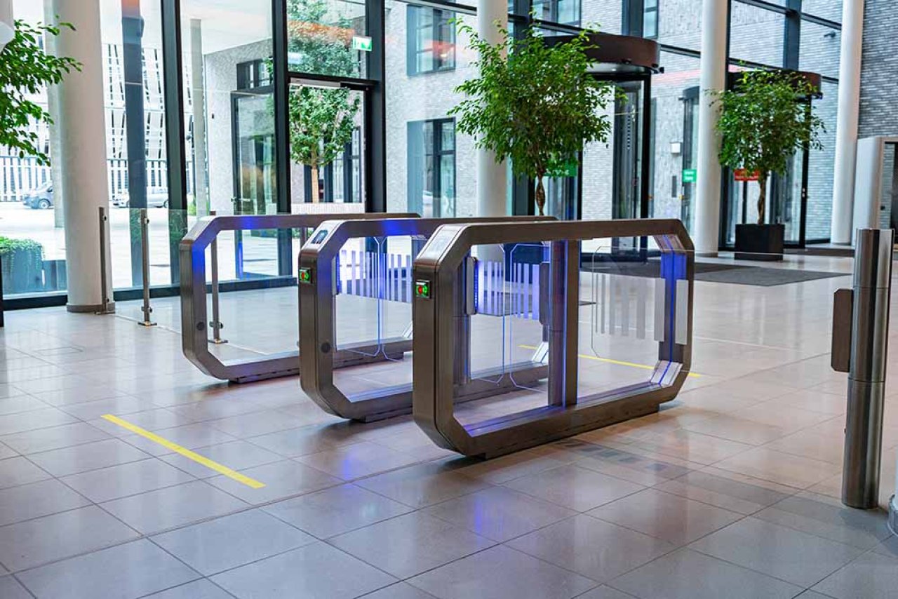 Zugangskontrolle ZuKo – GfK Nürnberg – Referenz Nutz Elektrotechnik GmbH & Co. KG